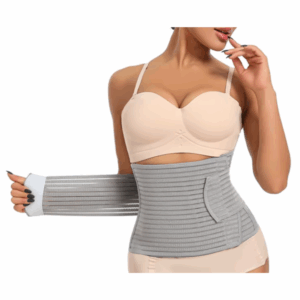 faja reductora y de compresión abdominal de bambú